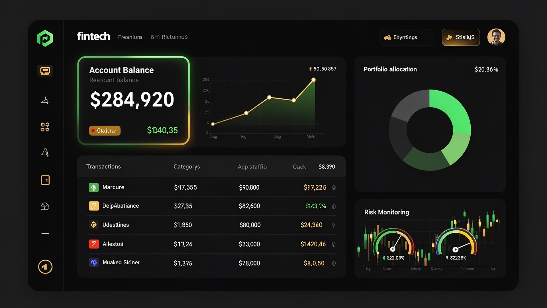 Vault — Fintech Operations Platform — product UI mockup